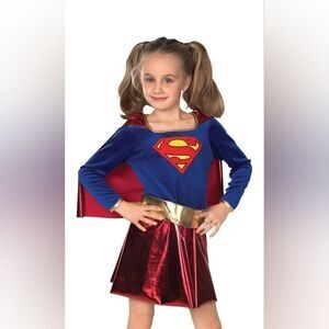 Superman Superhero Costume Kid's Size Medium